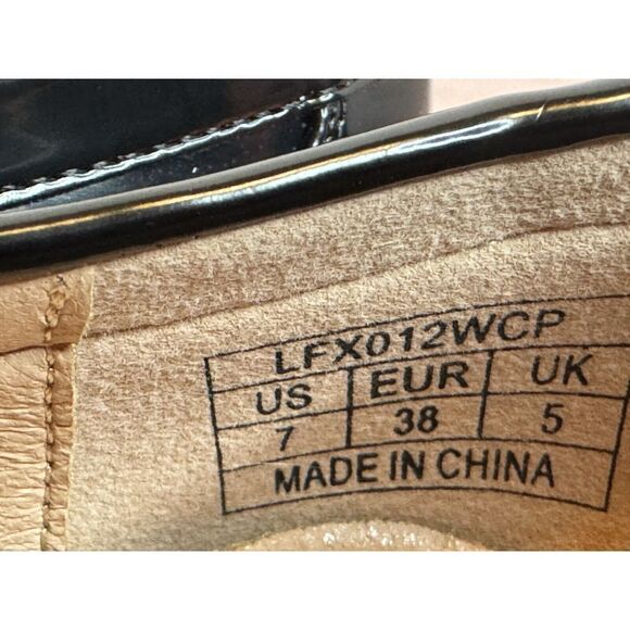 HEEZ Women Chunky Penny Loafer Comfort Cushion Insole Slip On Casual Dress Sz 7 - Picture 5 of 6